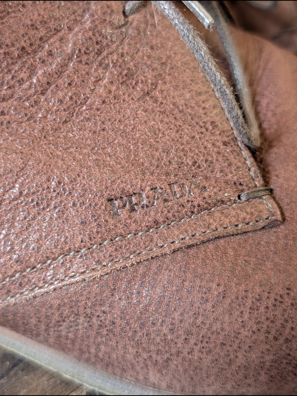 PRADA Soft Brown Leather Men's Chukka Boots Derbies Prada Sz 8 (US 9.5)